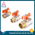 TMOK TK-5005 Brass Ball Valve BSPP Thread CW17n Ball Valve with Aluminum Butterfly Handle/T Handle Water Control Valve